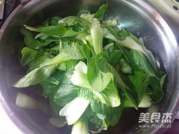 Stir-fried Shanghai Green recipe