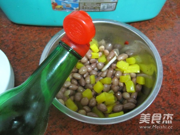 Sour Radish Mixed with Peanuts recipe