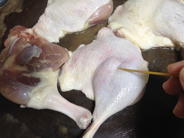 Roasted Duck Legs with Honey Osmanthus recipe