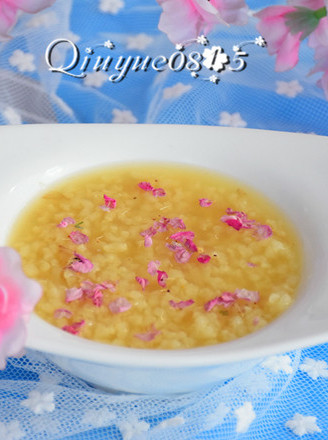 Peach Blossom Porridge recipe