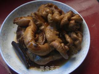 Chopped Pepper and Large Intestine recipe