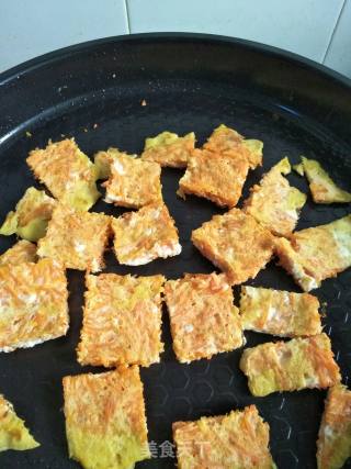 Carrot Fried Egg recipe