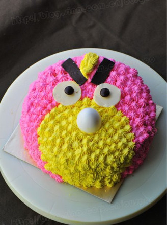 Angry Birds Birthday Cake recipe