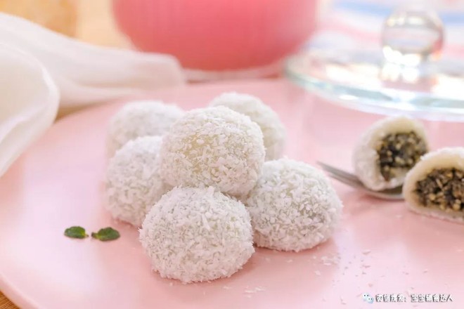 Baby Food Supplement Recipe for Dry Glutinous Rice Balls recipe