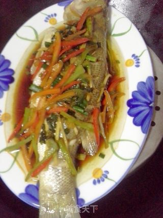 Newly Made Old Dishes-steamed Sea Bass recipe