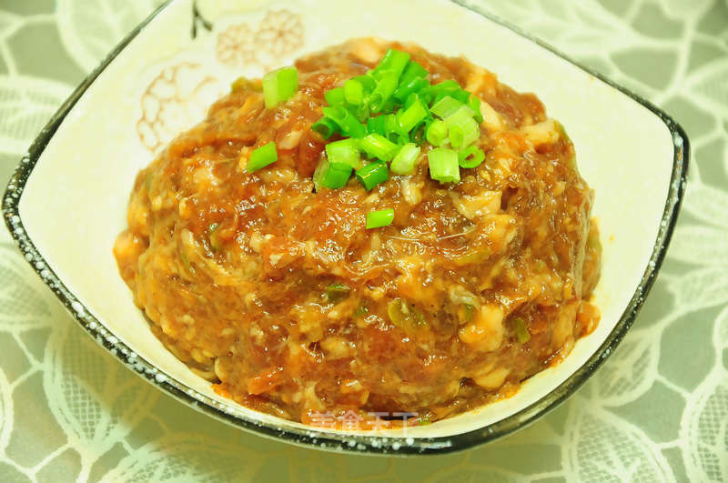 How to Make Delicious Pork Filling recipe