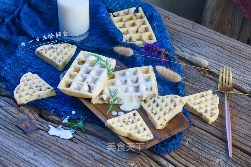 Oatmeal Yogurt Waffles recipe