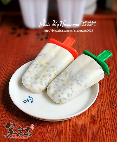 Homemade Mung Bean Cream Ice Cream recipe