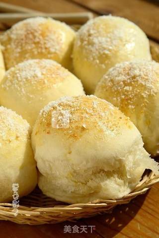 #aca烤明星大赛# Coconut Breakfast Buns recipe