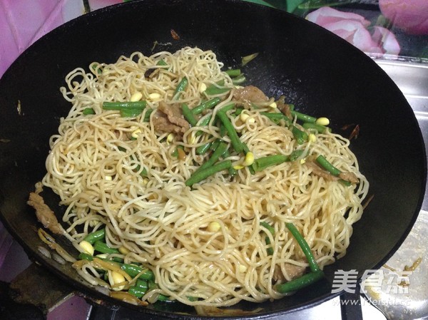 Steamed Noodles with Cowpea recipe