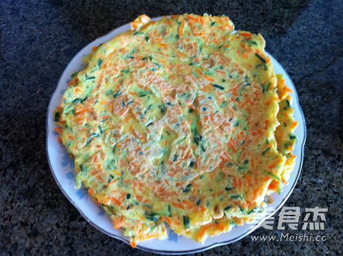 Cucumber and Carrot Omelette recipe