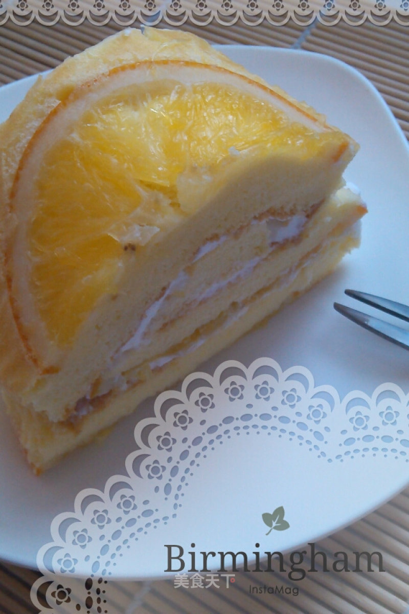 Fruity and Fragrant-orange Cake Roll recipe