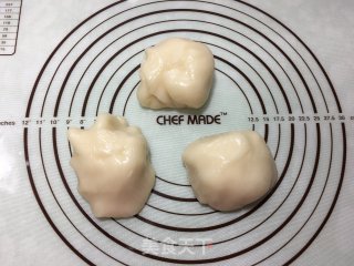 Three-color Snowy Mooncakes recipe