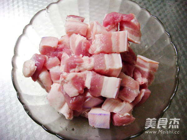 Oil-free Fermented Bean Curd Roasted Pork recipe