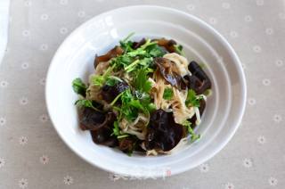 Fungus Enoki Mushroom with Cold Dressing recipe