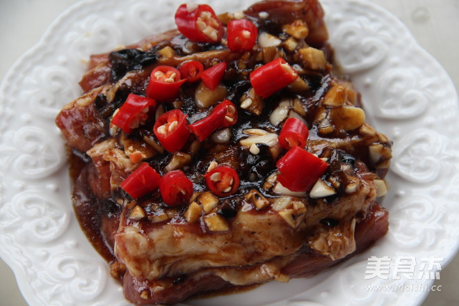 Steamed Cartilage with Black Bean Sauce recipe