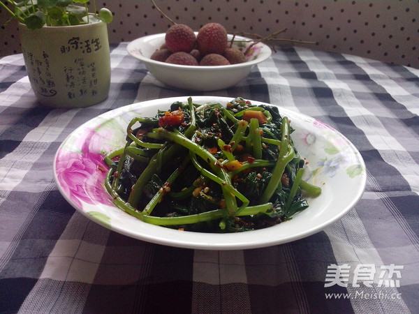 Cold Sweet Potato Leaves recipe