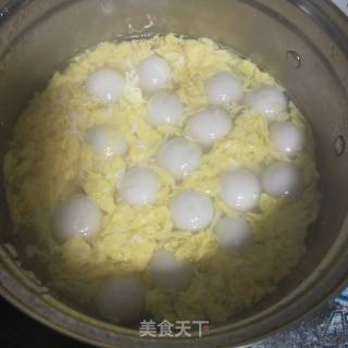 Egg Rice Wine Glutinous Rice Balls recipe
