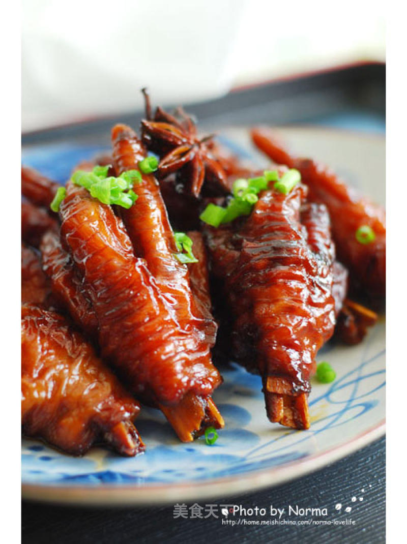 Tiger Skin and Chicken Claws recipe