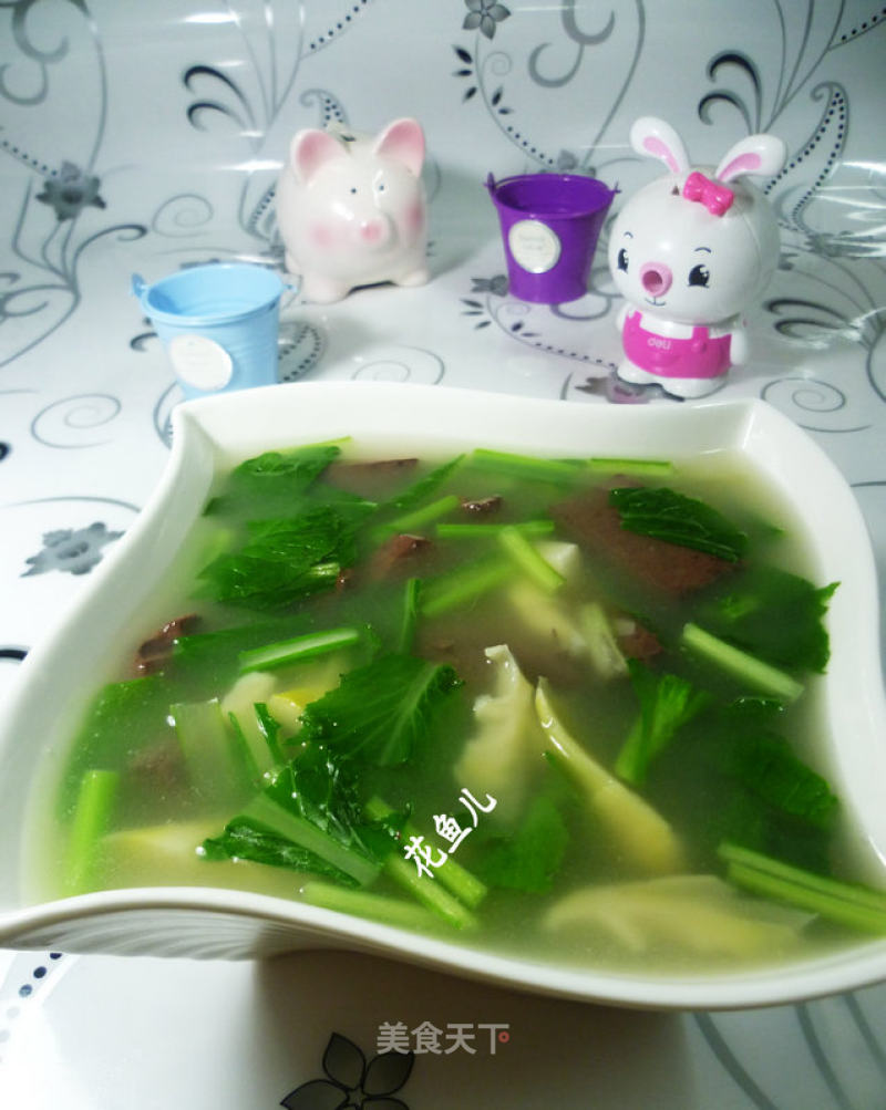 Goose Blood Soup with Fresh Vegetables recipe