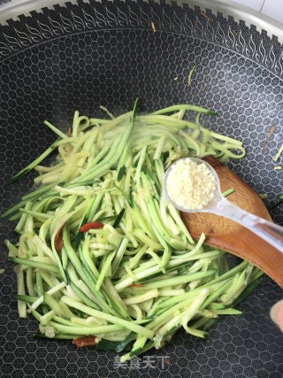 Vegetarian Fried Hanging Pumpkin Shreds recipe