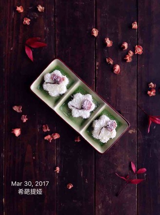 Sakura Milk Jelly recipe