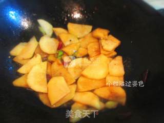 Small Stir-fried Three-color recipe