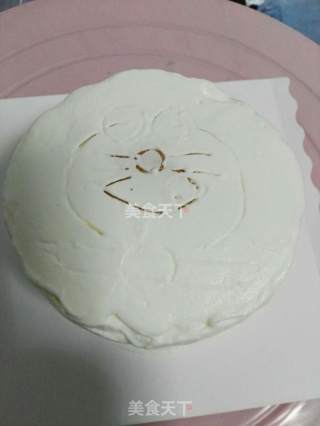 #柏翠大赛# Doraemon Cream Cake recipe