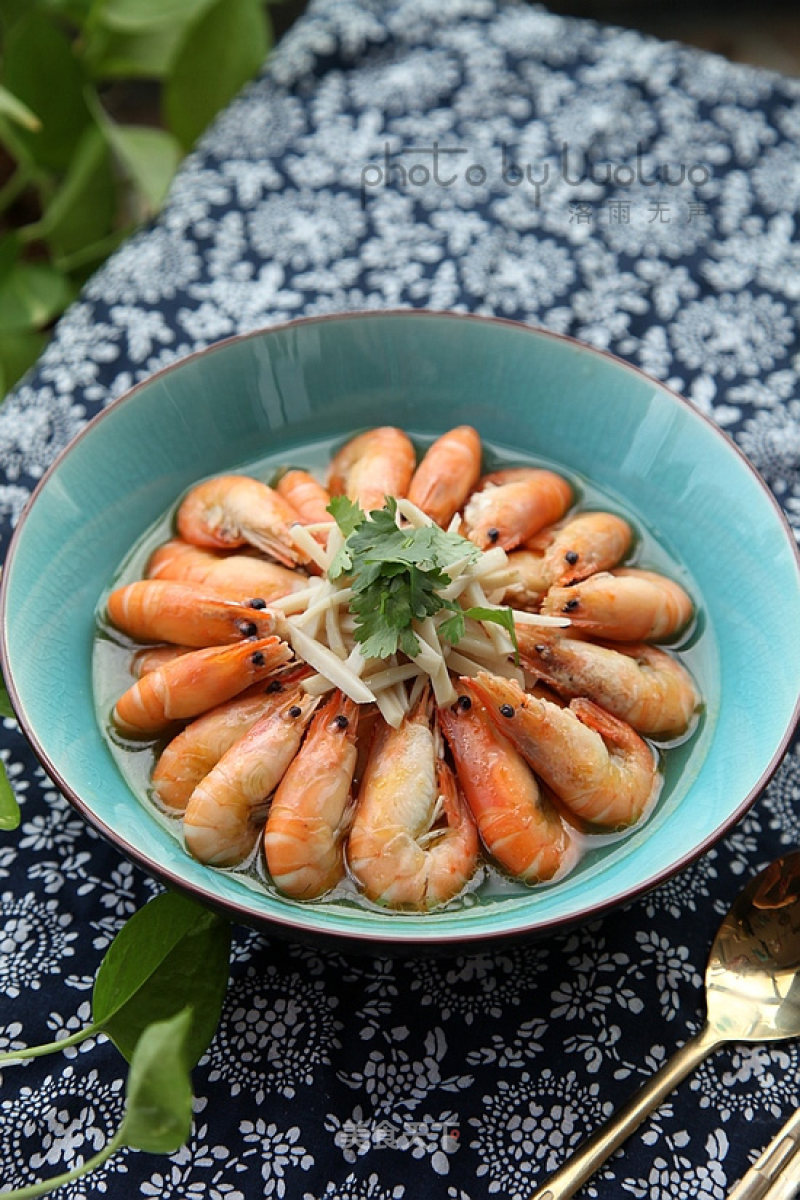 Shrimp Boiled King Pleurotus