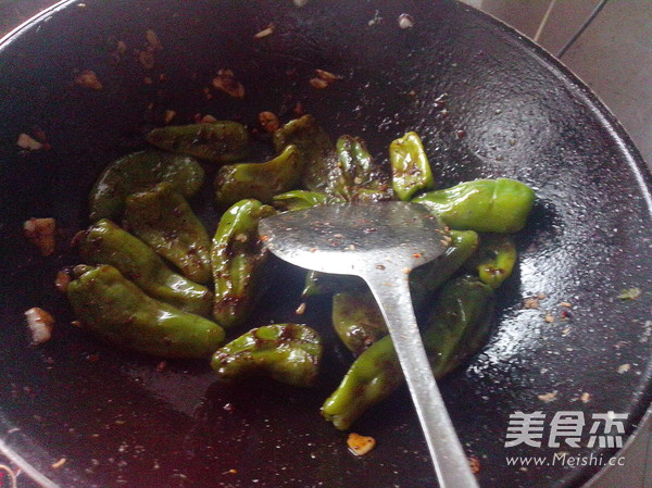 Sweet and Sour Green Peppers recipe