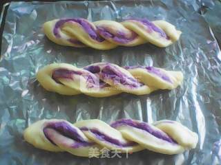 Purple Sweet Potato Roll Bread recipe