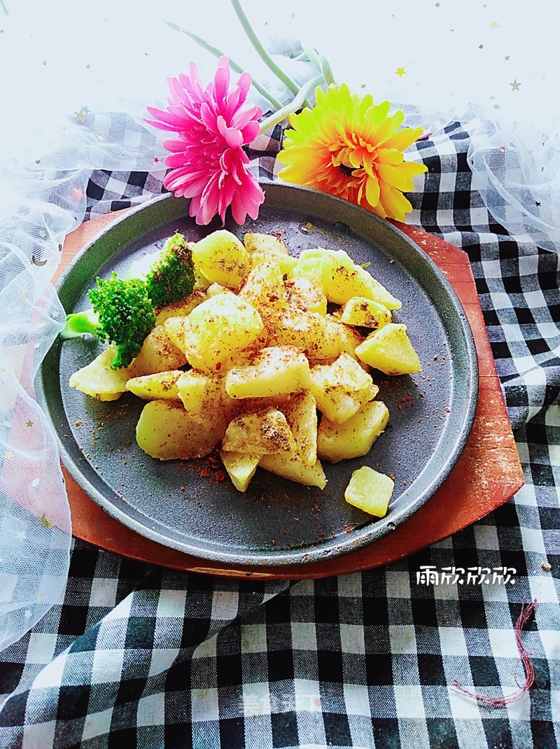 Cumin Potato Chunks recipe