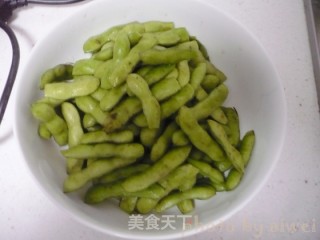 Spiced Edamame Peanut recipe