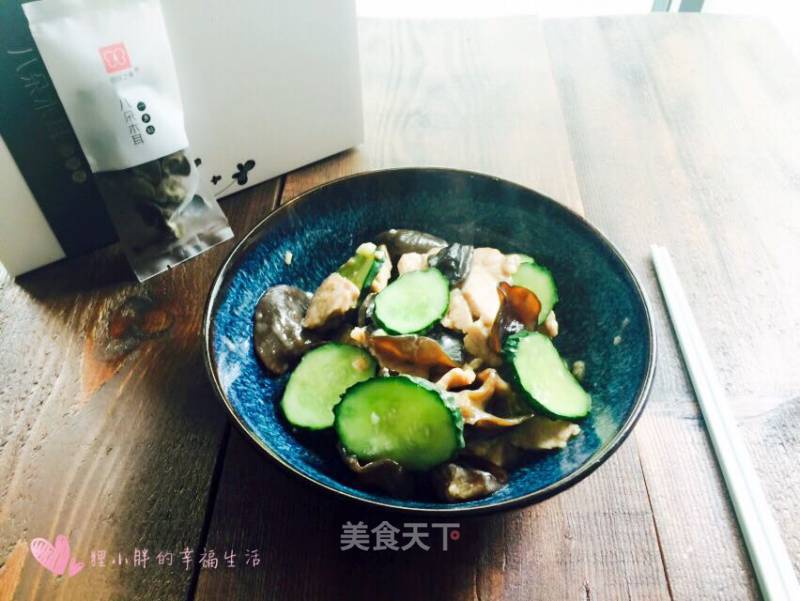 #信之美木耳试吃#fried Pork Slices with Fungus