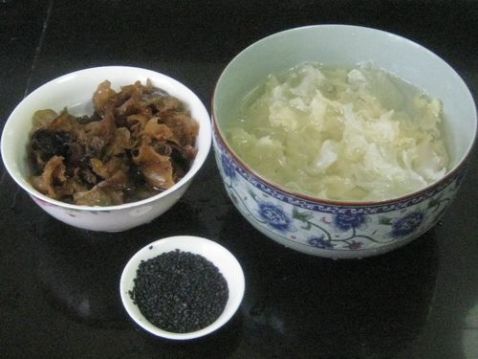 Black Sesame Mixed Ears recipe