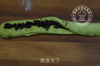 European Matcha Red Bean Bread recipe
