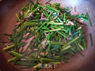Duck Shredded Chives recipe