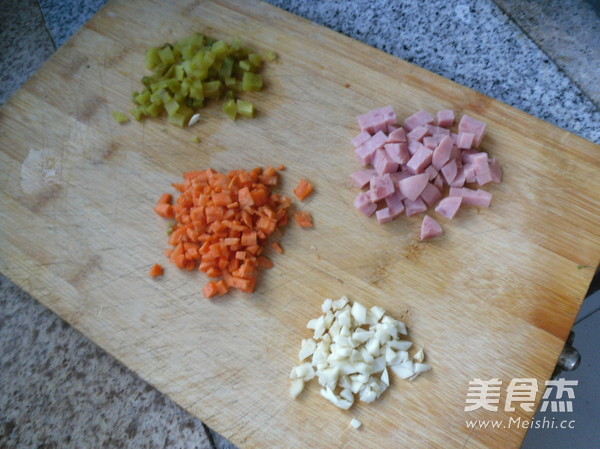 Flaxseed Oil Fried Rice recipe