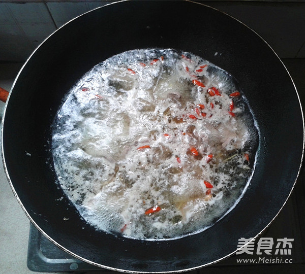 Spinach and Pork Liver Soup recipe