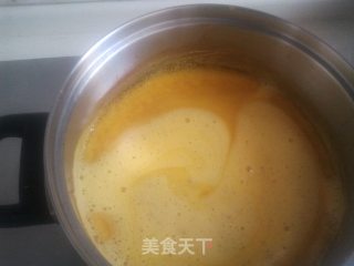 Sweet Osmanthus Pumpkin Soup with Ice Cream recipe