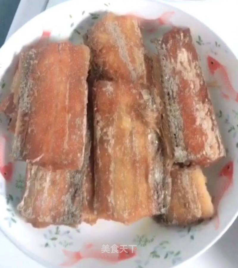 Fried Saury recipe