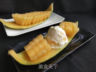 Melon Ice Cream recipe