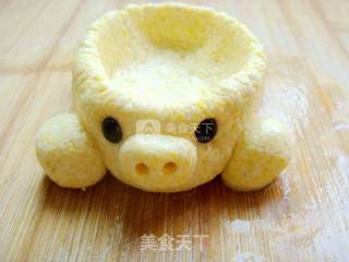#aca烤明星大赛#golden Pig to Send Blessings recipe