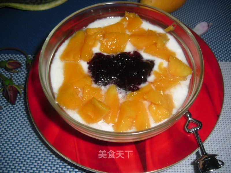 Blueberry Mango Yogurt recipe