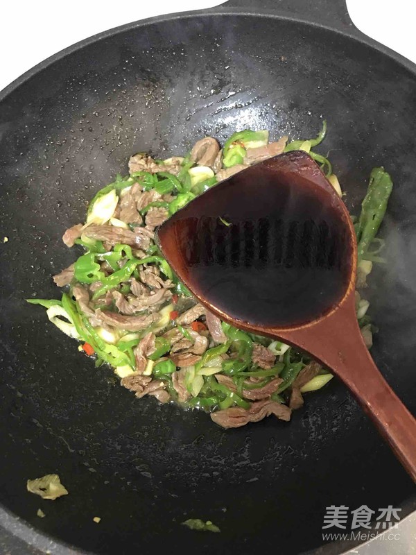 Stir-fried Pork with Chili (same for Pork and Beef) recipe