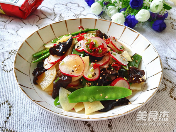 Four Kinds of Salad recipe