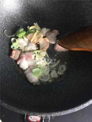 Braised Pork Belly with Beans recipe