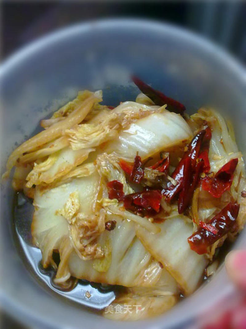 Hot and Sour Cabbage recipe
