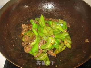 Stir-fried Beef with Chili Bean Drum recipe