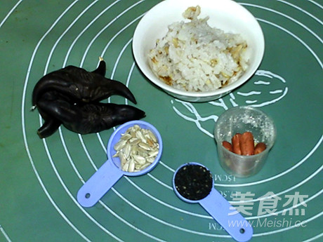 Nuts Water Chestnut Rice Cereal recipe